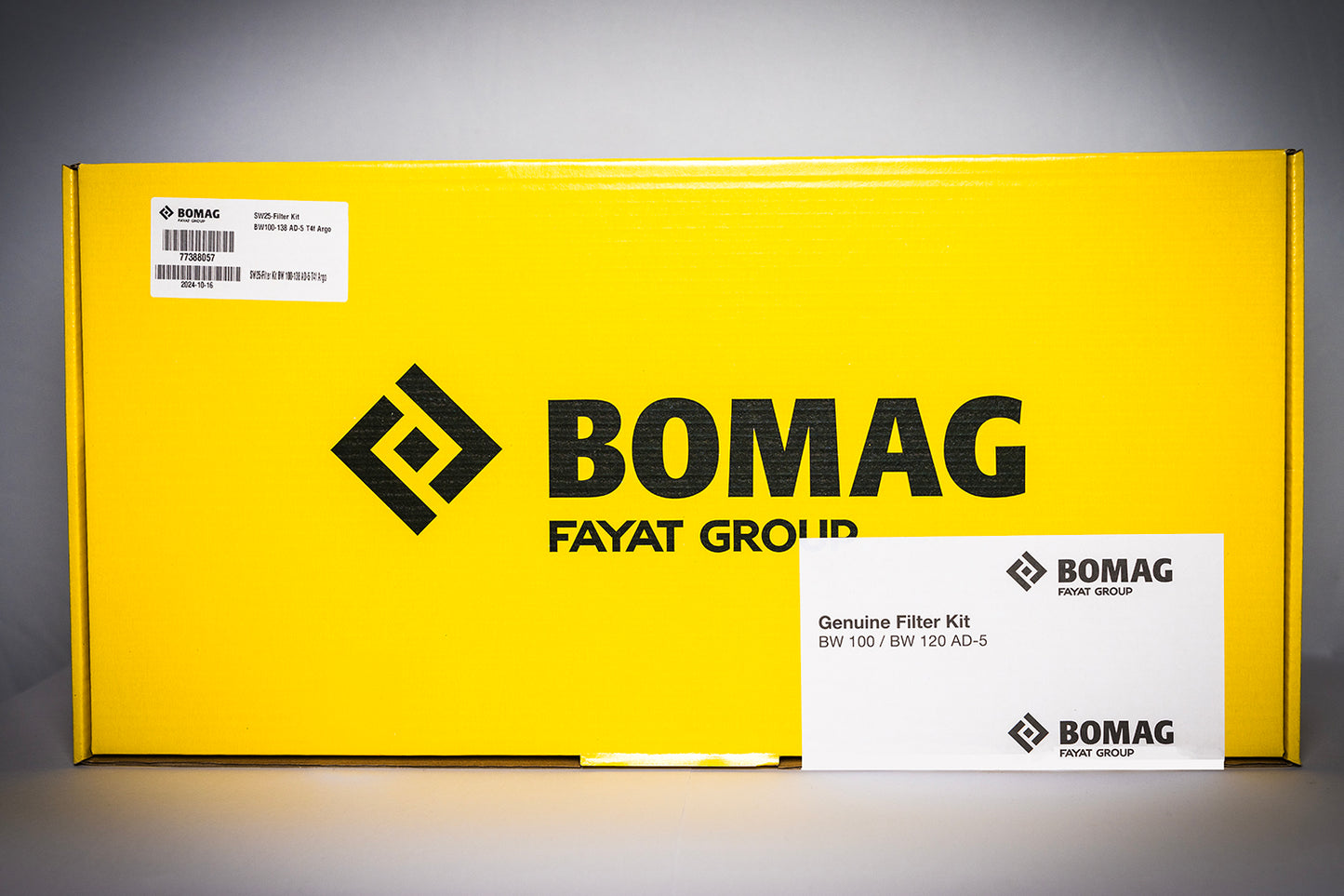 BOMAG BW 120 AD-5 Service Kit - Quote