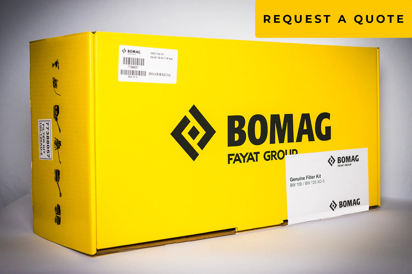 BOMAG BW 120 AD-5 Service Kit - Quote